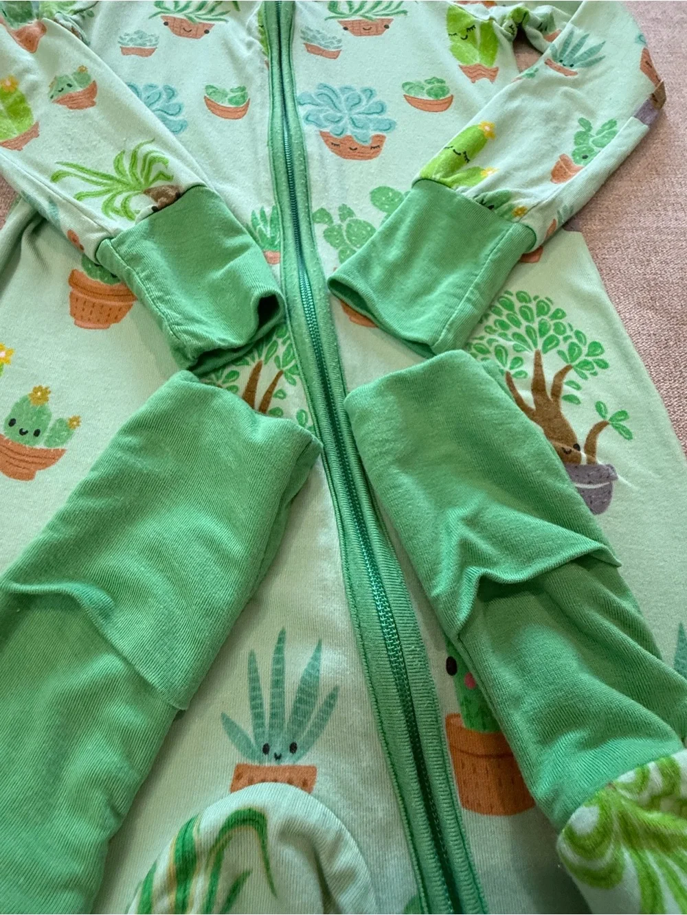 Little Sleepies Succulent Love Zippy 18-24 Months